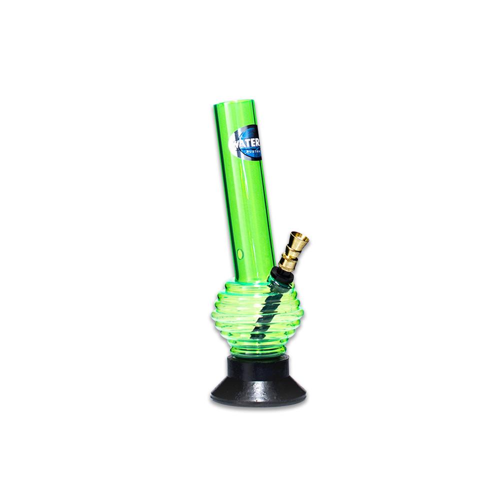 Acrylic Rim Bong - Blue Waterfall