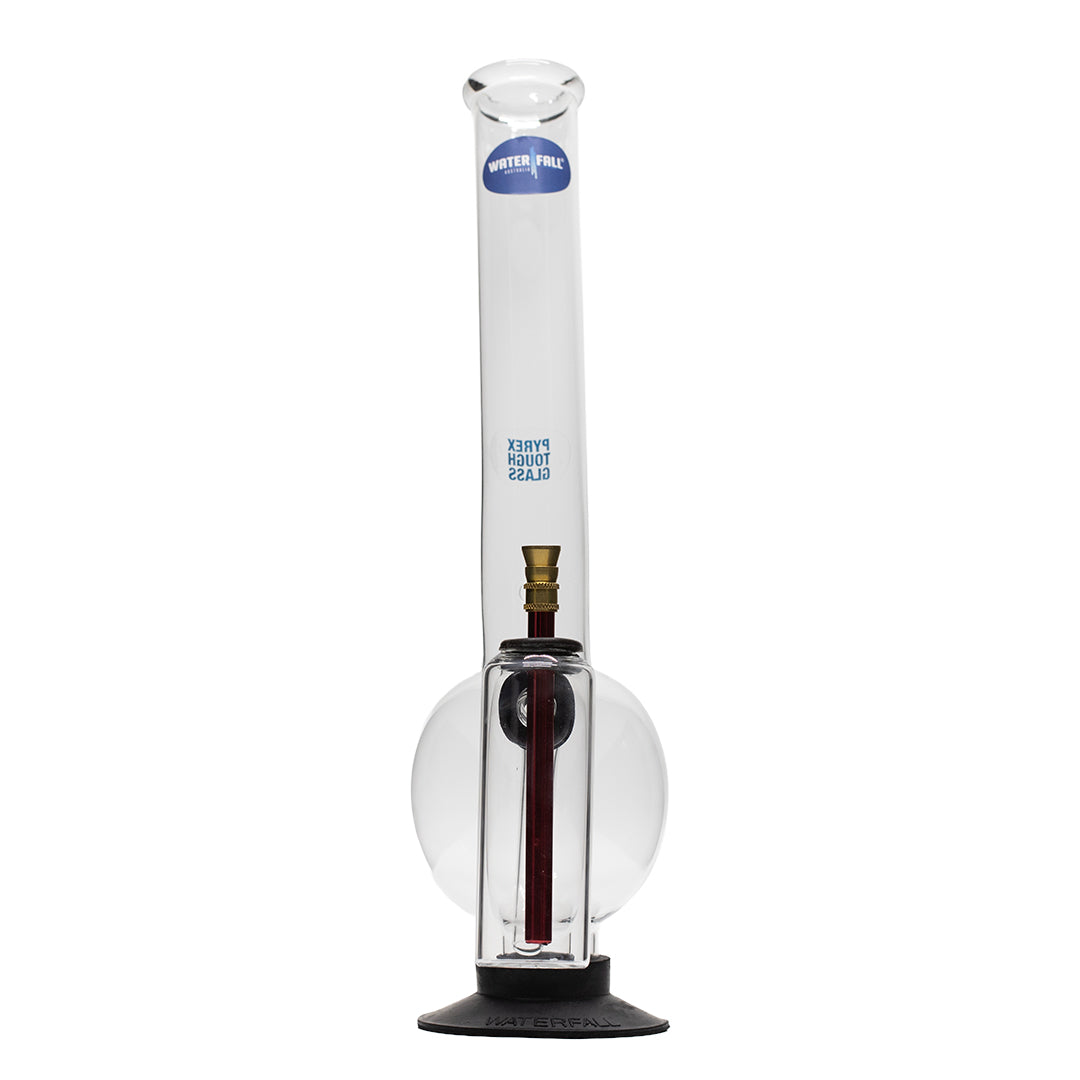 Waterfall Dominator Glass Bong with Chamber