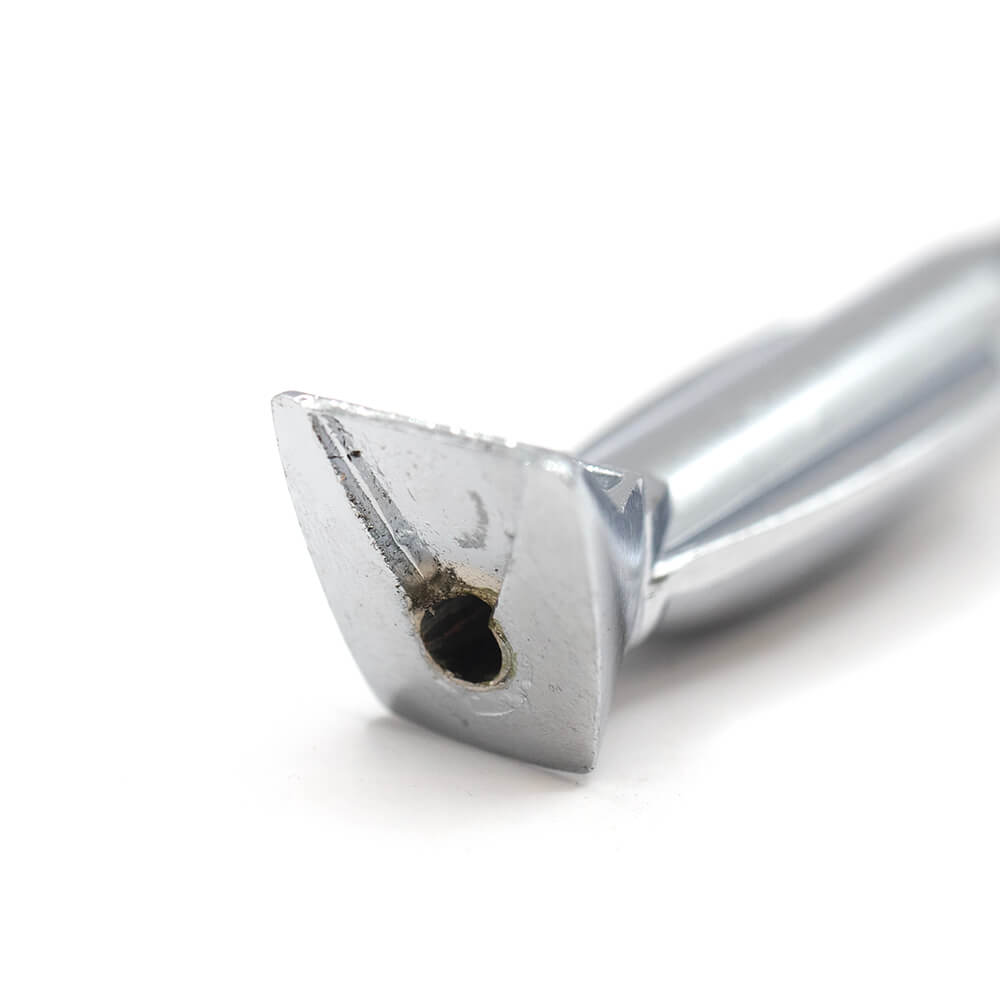 HOOVER SNORTER - CHROME (SILVER) The Bong Shop