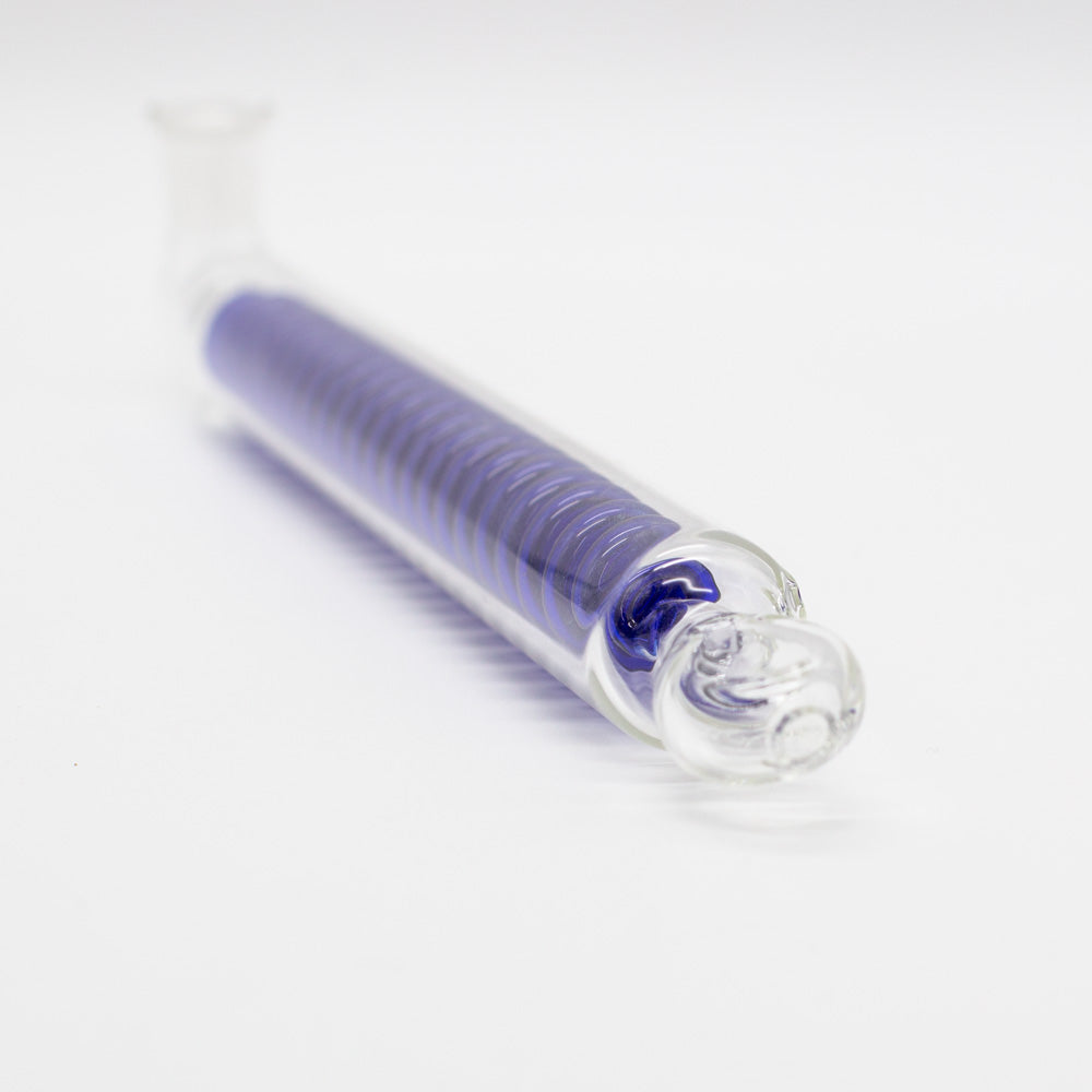Blue Spiral Glass Pipe The Bong Shop