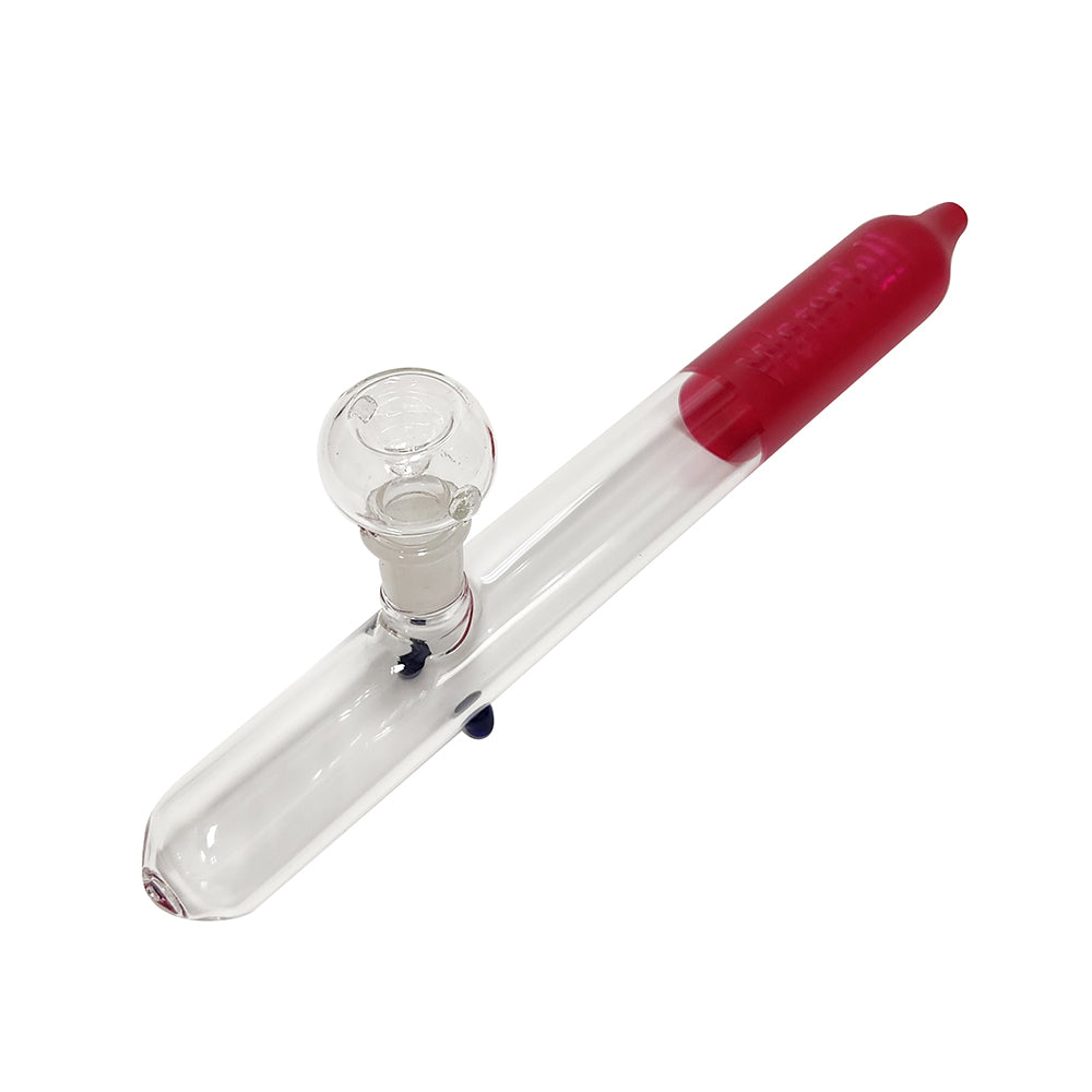 Waterfall Red Boy Glass Pipe
