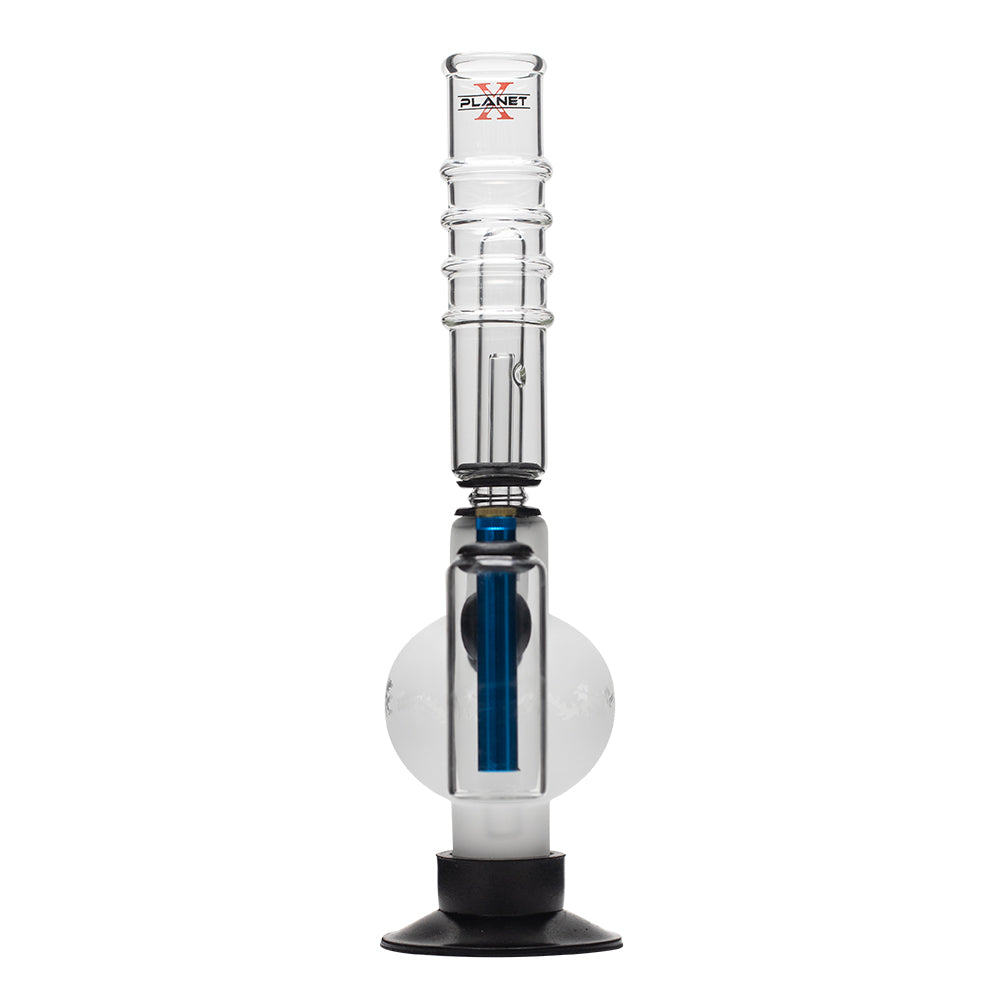 Tar Catcher Glass Bong - Dragon (Frosted & Chamber) Planet X