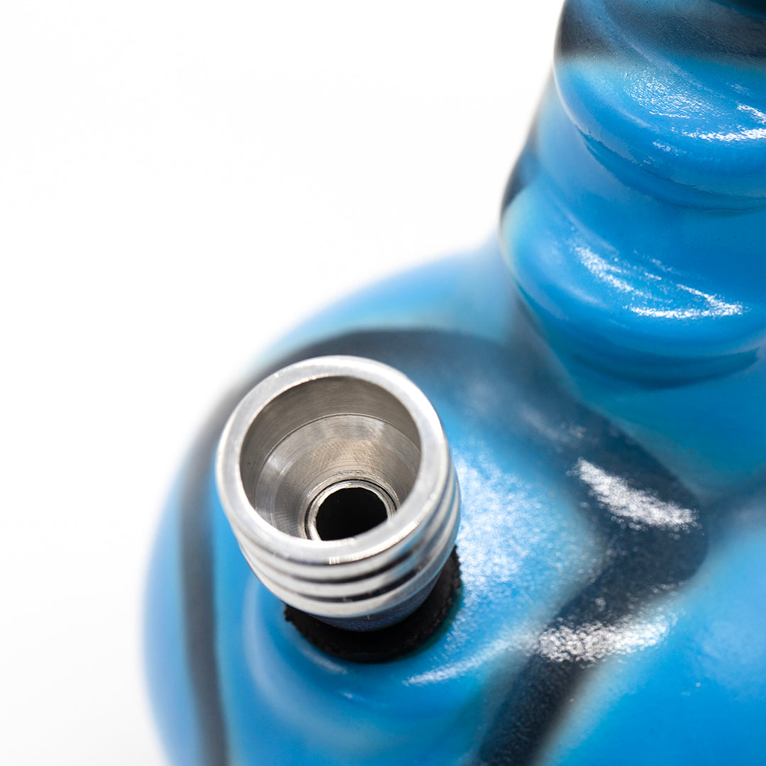 Bubble Ceramic Bong - Blue The Bong Shop