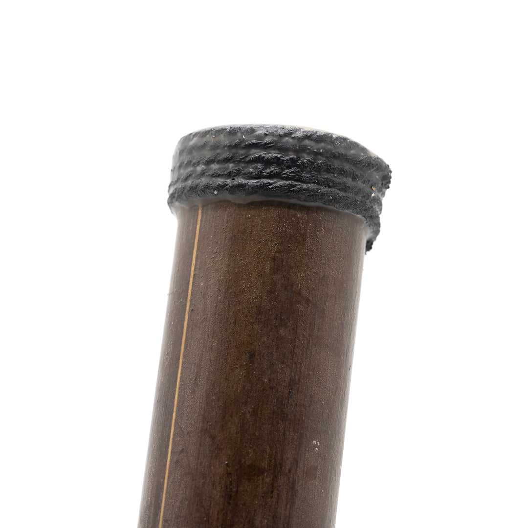 HUNI PIPE COCONUT AND BAMBOO - BLACK TWINE Huni Pipes