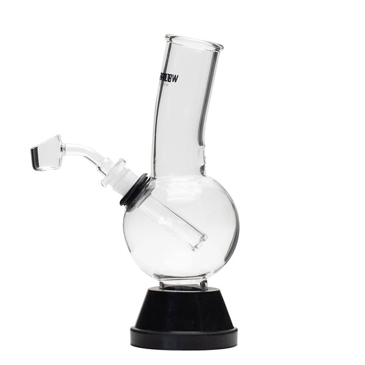 Waterfall Exterminator Highbrid Series Glass Bong - Black Waterfall