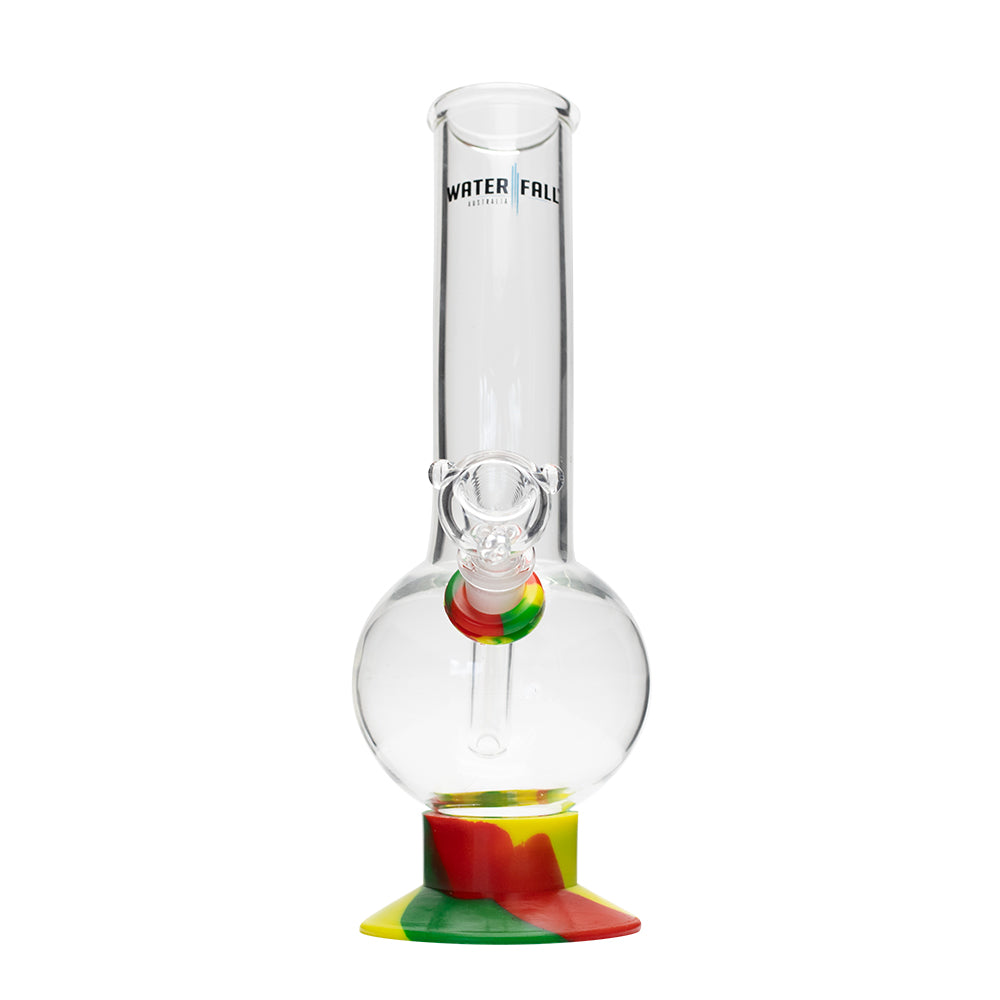 Waterfall Decimator Highbrid Series Glass Bong - Rasta Waterfall