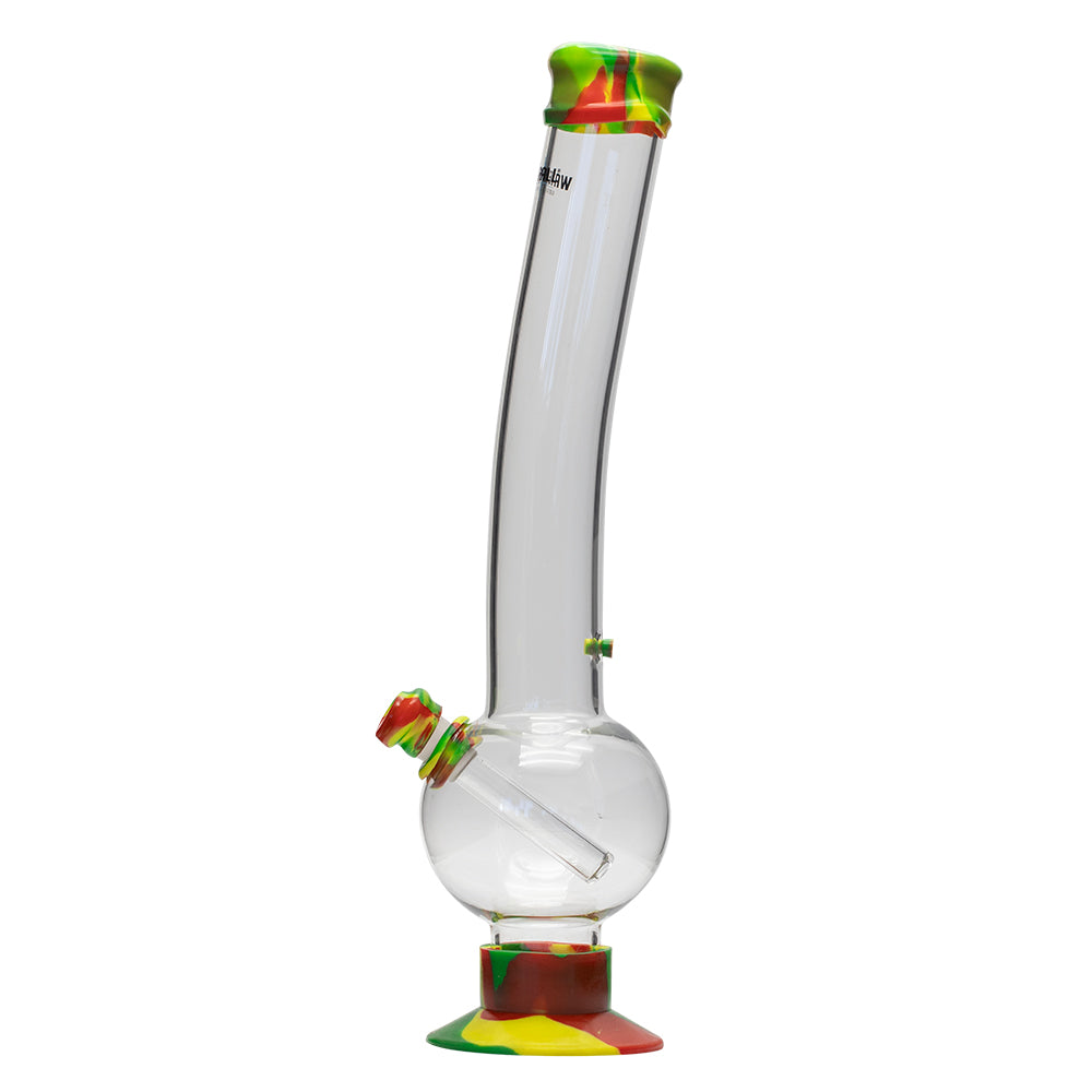Waterfall Terminator Highbrid Series Glass Bong - Rasta Waterfall