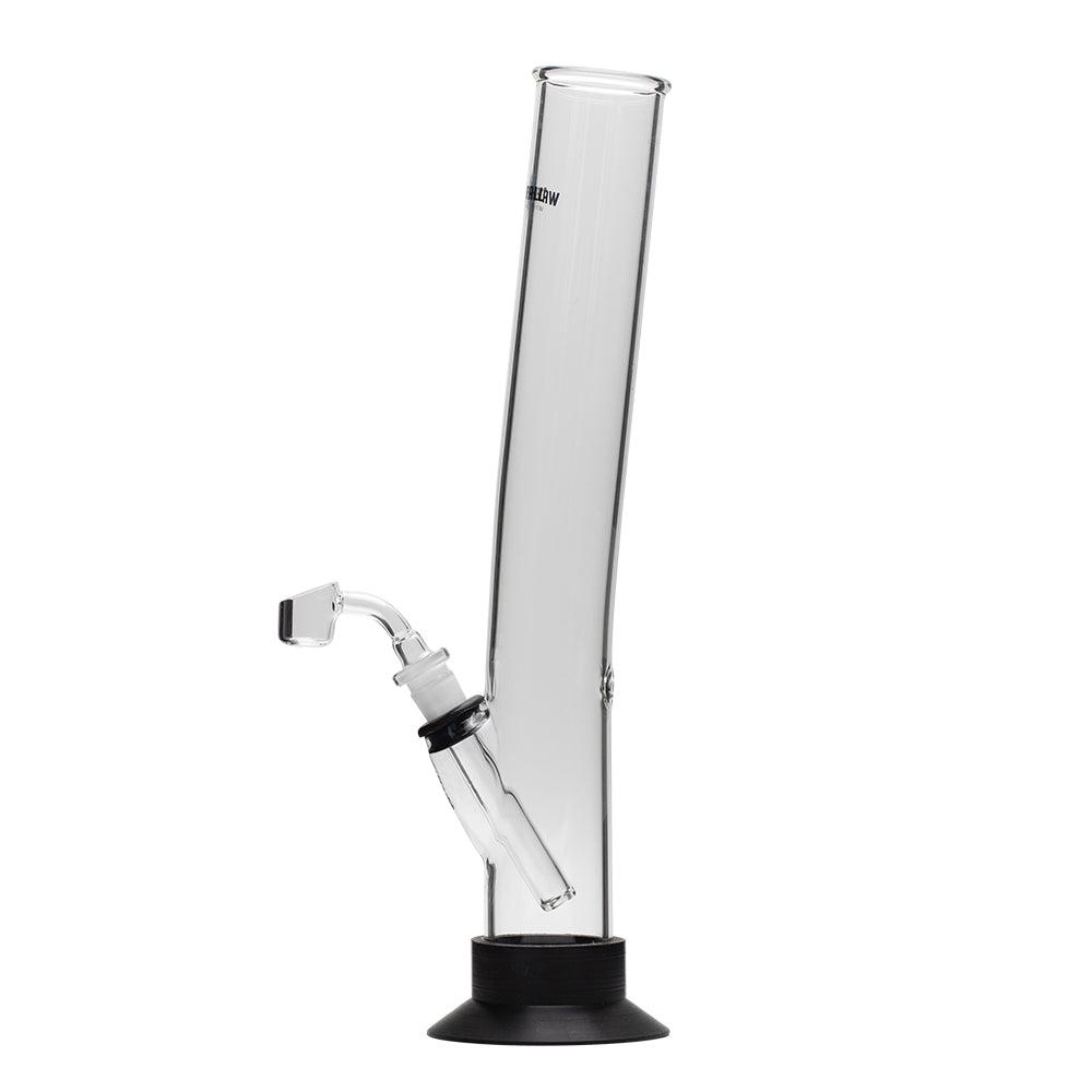 Waterfall Big Lips Highbrid Series Glass Bong - Black Waterfall