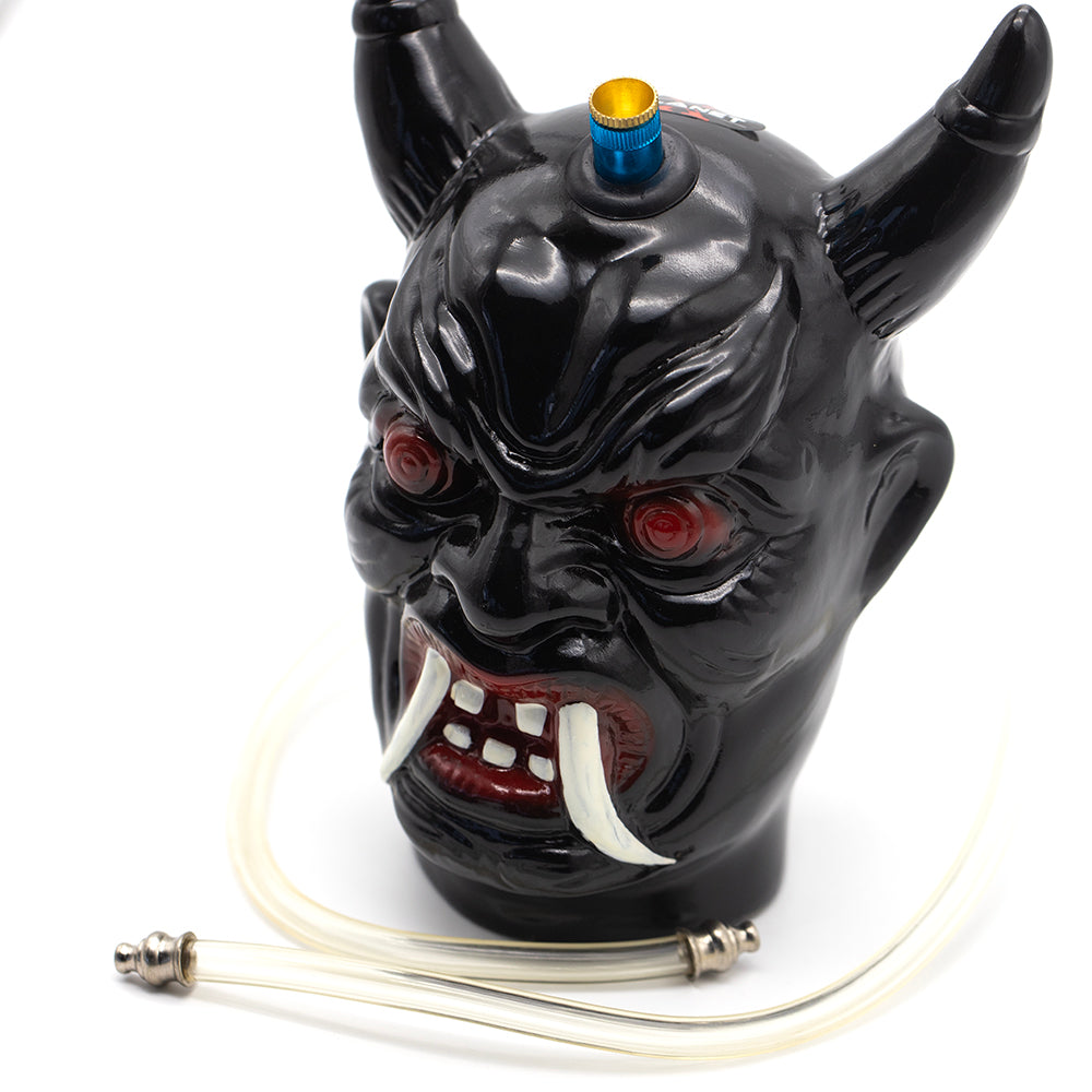 ONI Demon Ceramic Hose Bong - Red The Bong Shop
