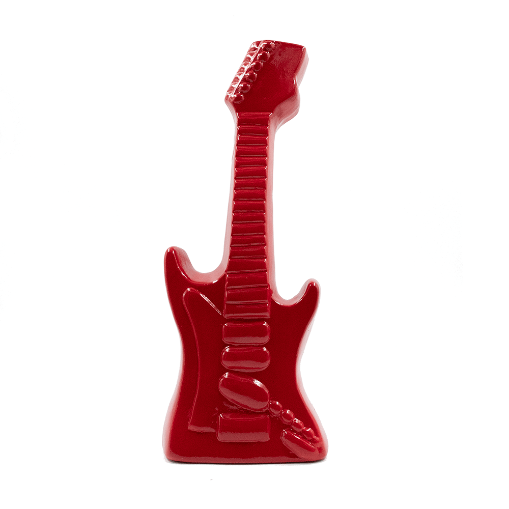 Guitar Ceramic Bong - White The Bong Shop