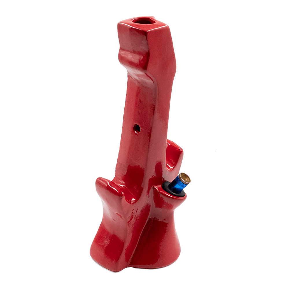 Guitar Ceramic Bong - White The Bong Shop