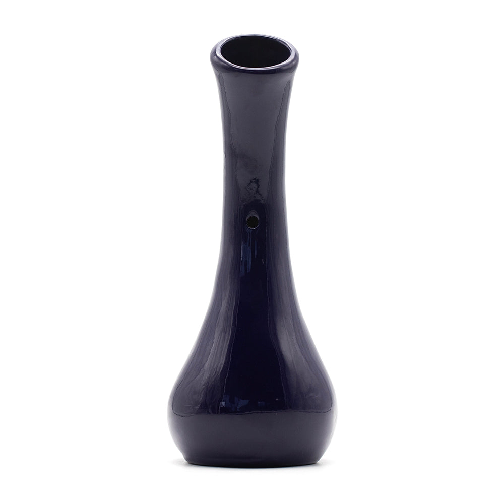 Curved Beaker Ceramic Bong - Blue The Bong Shop