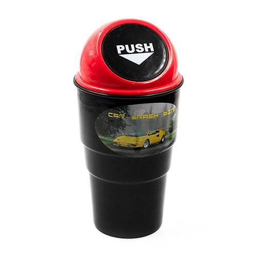 Butt Bin Black With Lid Ash Tray The Bong Shop