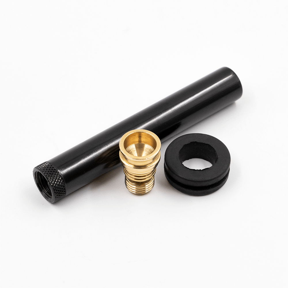 Bonza Anodised Brass Screw-In Cone & Collar Stem Kit The Bong Shop