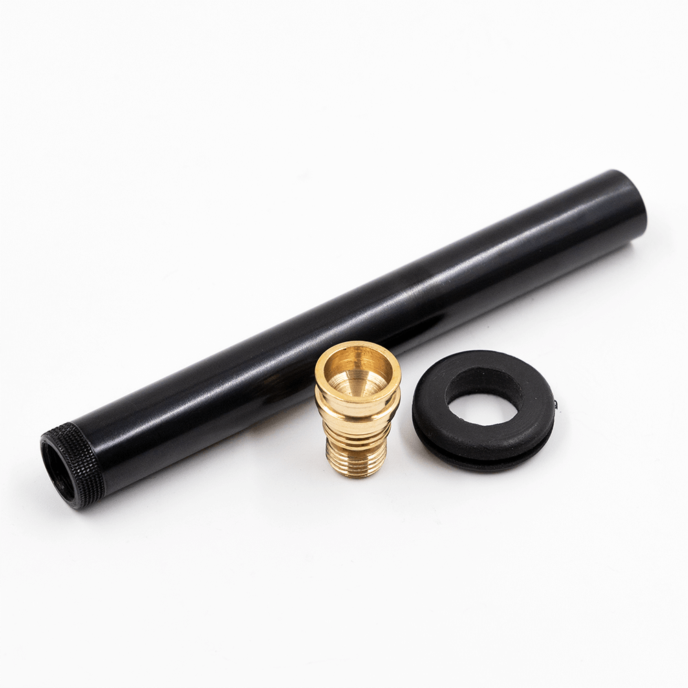 Bonza Anodised Brass Screw-In Cone & Collar Stem Kit The Bong Shop