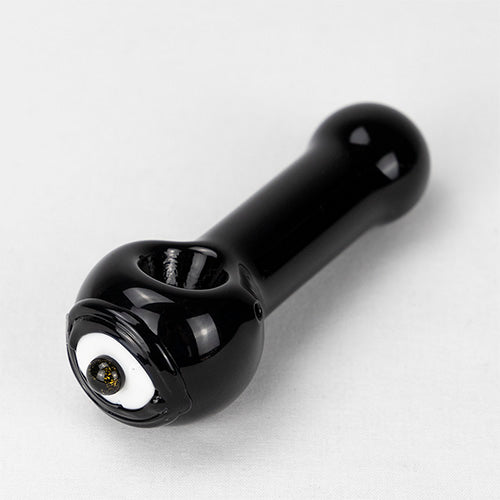 Black Cyclops Glass Pipe The Bong Shop