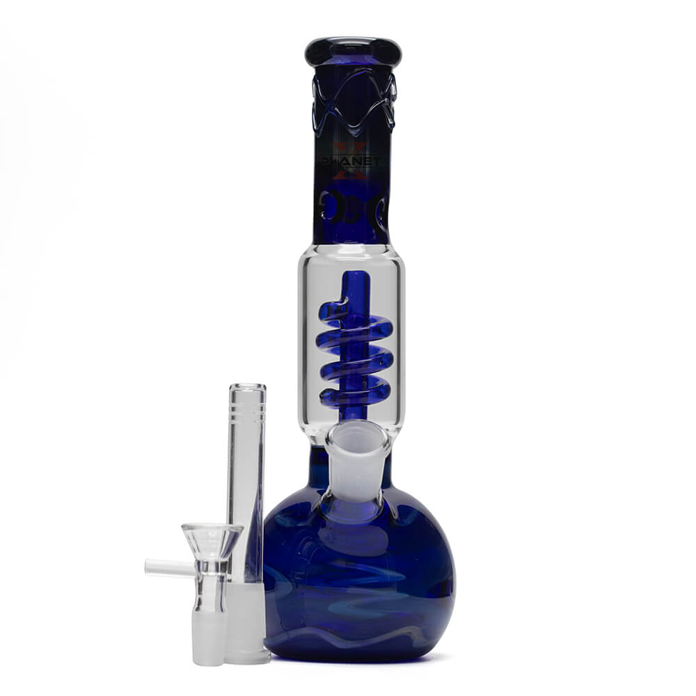 Sand Drift Glass Bong - Blue Planet X