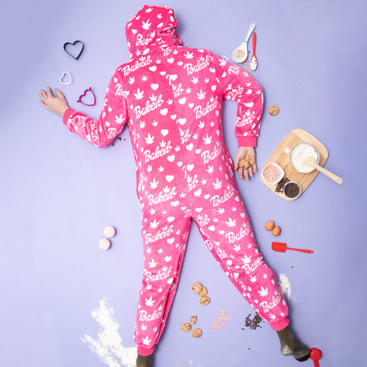 Baked Pink Onesie Highlines