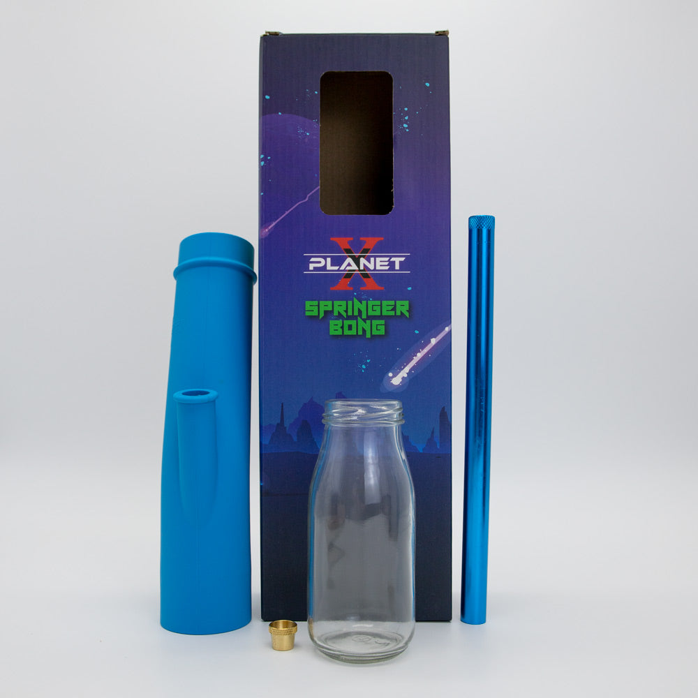Springer Glass/Silicone Bong Waterfall