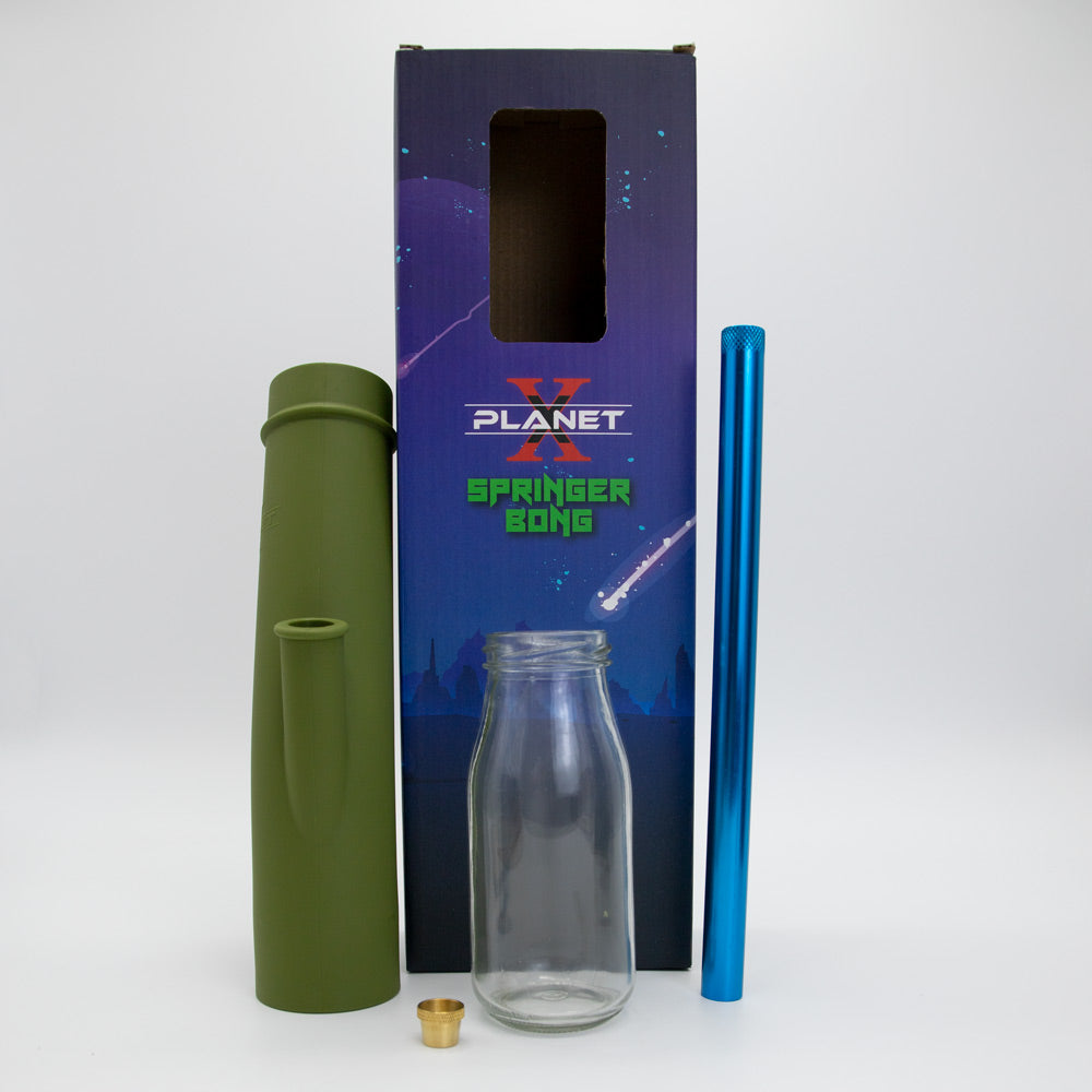 Springer Glass/Silicone Bong Waterfall