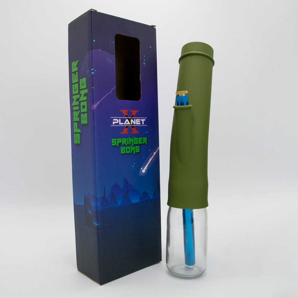 Springer Glass/Silicone Bong Waterfall