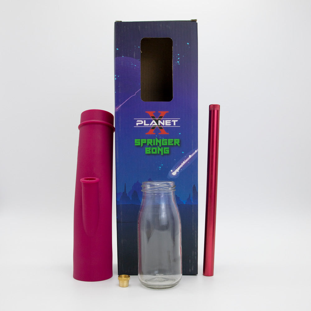 Springer Glass/Silicone Bong Waterfall