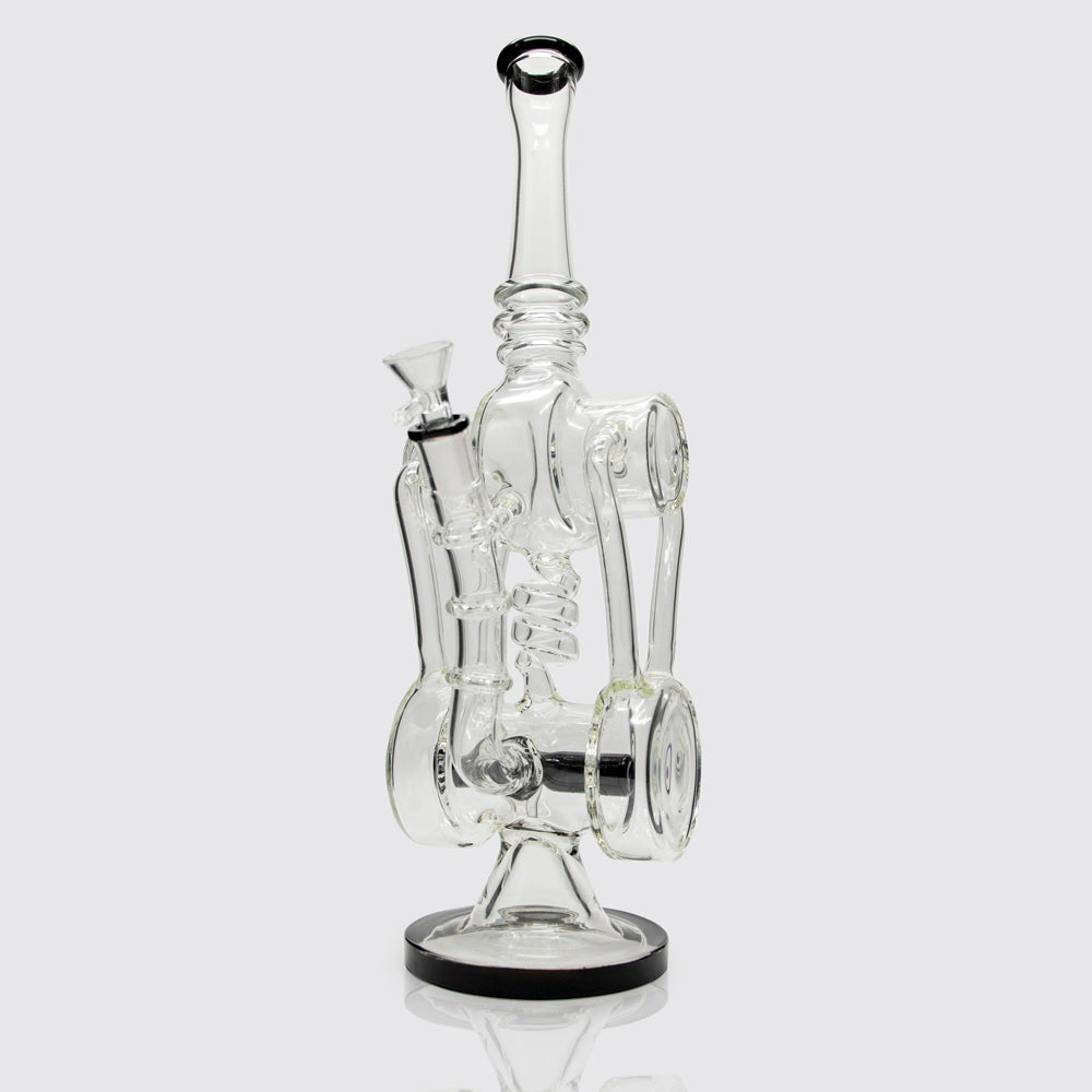 The Piston Engineer Glass Bong Planet X