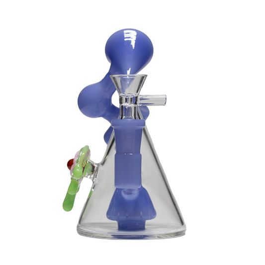 Pyra-Minati Glass Bong - Purple
