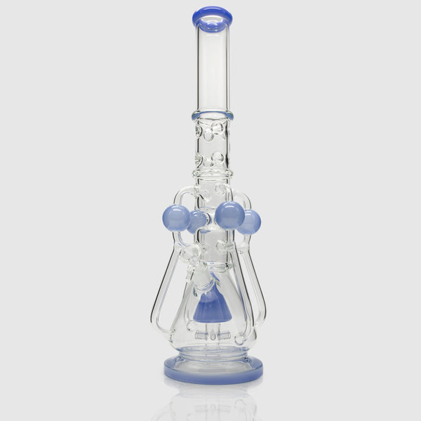 Four Conicle Glass Bong Planet X
