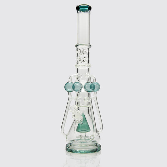Four Conicle Glass Bong Planet X