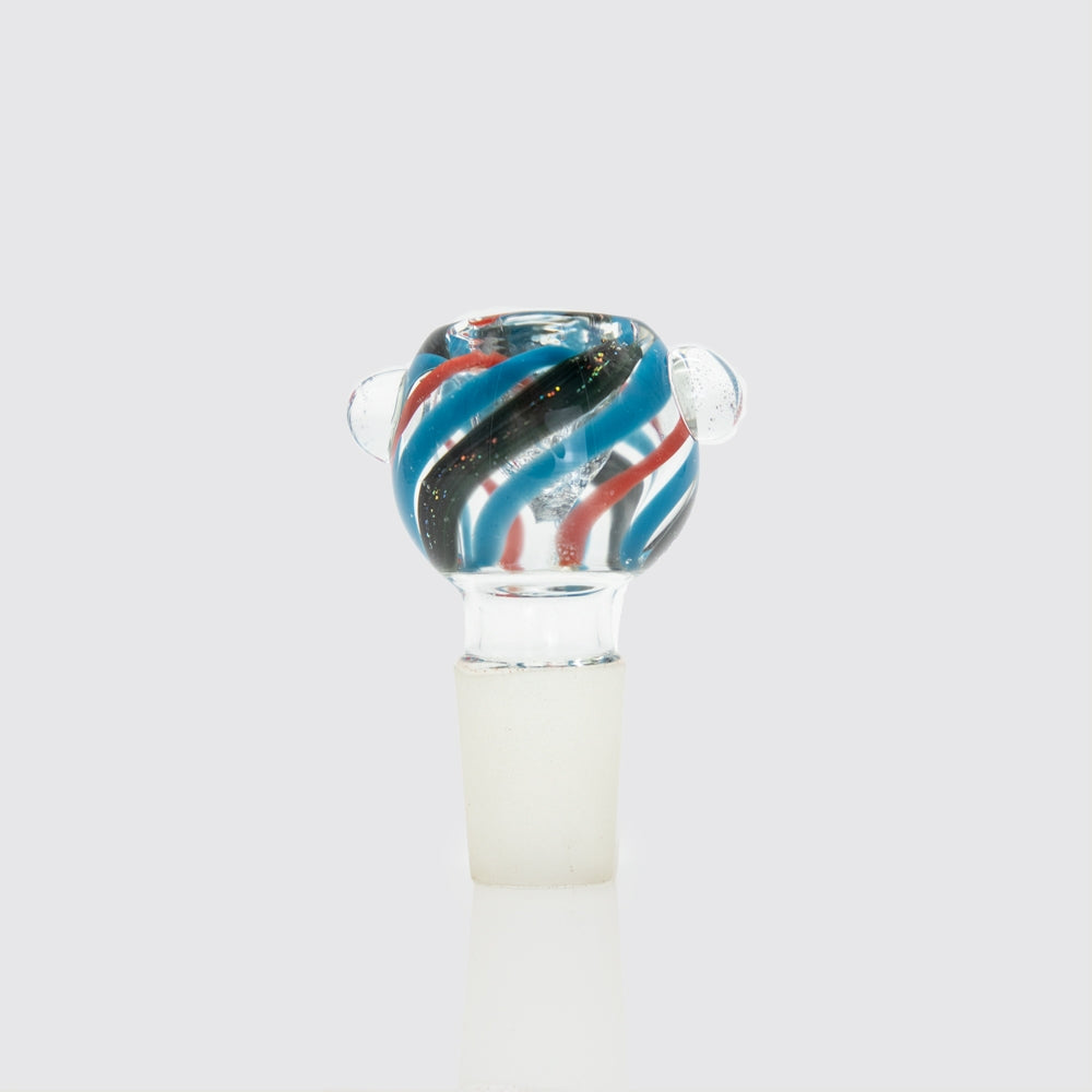 Inside Out Glass Cone - Blue (18mm) The Bong Shop