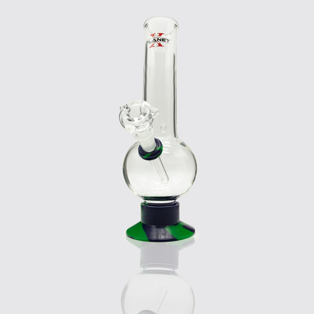Eliminator V2 Glass Bong - Blue & Green Planet X
