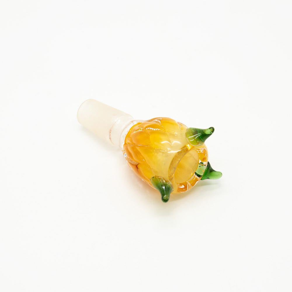 GLASS CONE - PINEAPPLE ORANGE The Bong Shop