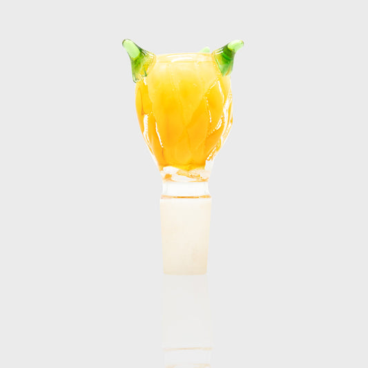 GLASS CONE - PINEAPPLE ORANGE The Bong Shop