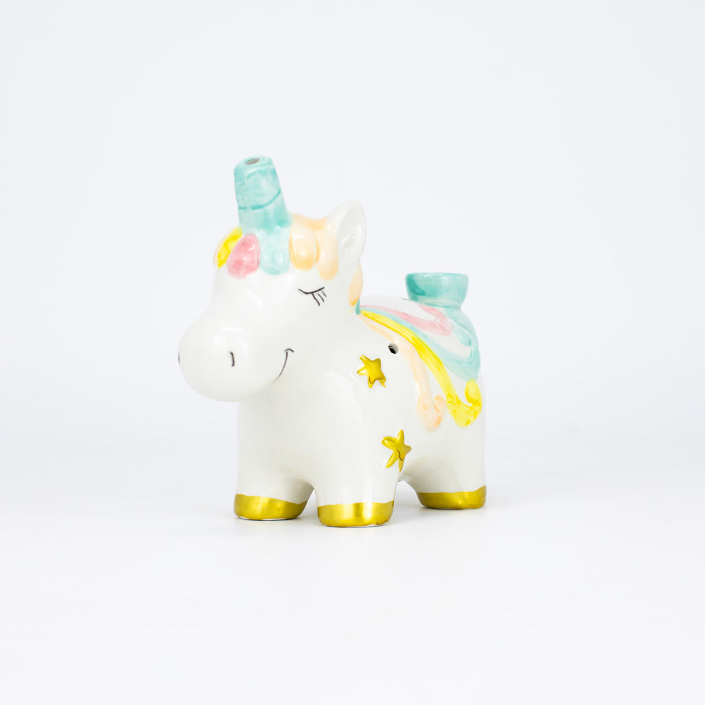 Unicorn Ceramic Dry Pipe The Bong Shop