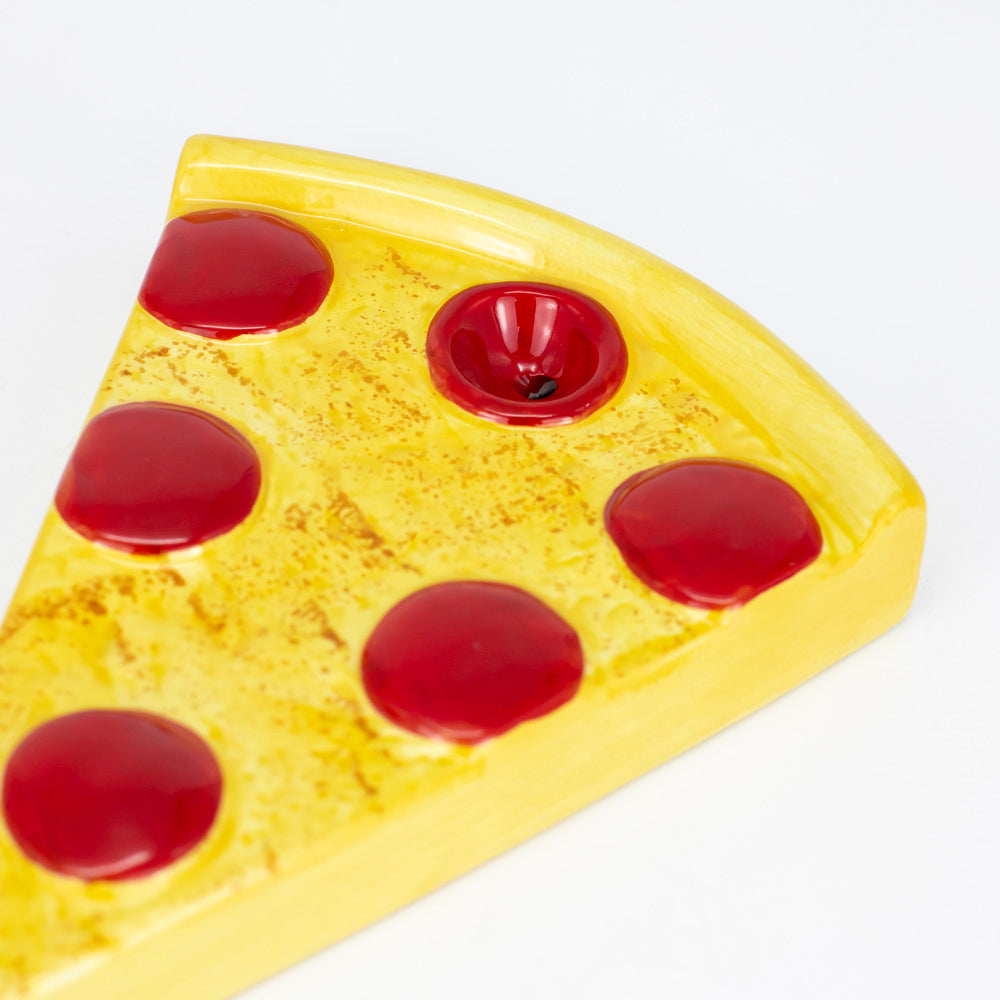 Pizza Ceramic Dry Pipe The Bong Shop