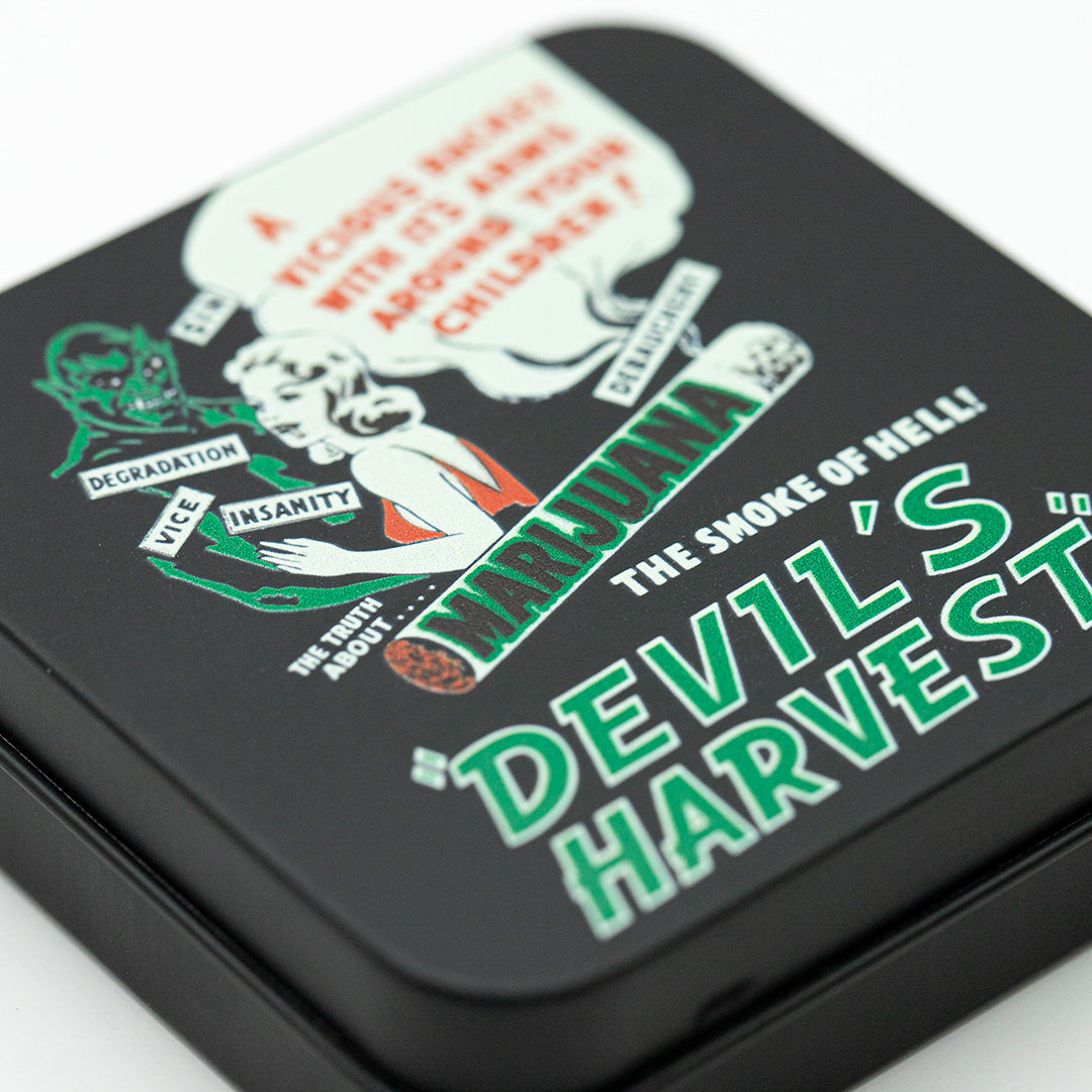 Devils Harvest Metal Tin Planet X