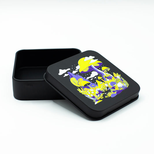 Shrooms Metal Tin Planet X