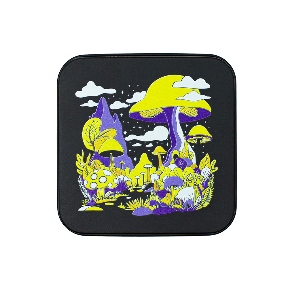 Shrooms Metal Tin Planet X