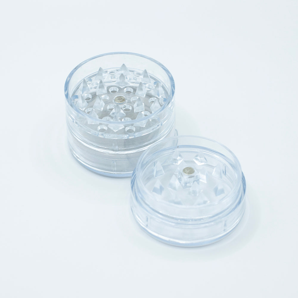 Grinder - Acrylic 48mm 5 Part Magnetic - ASSORTED COLOURS The Bong Shop