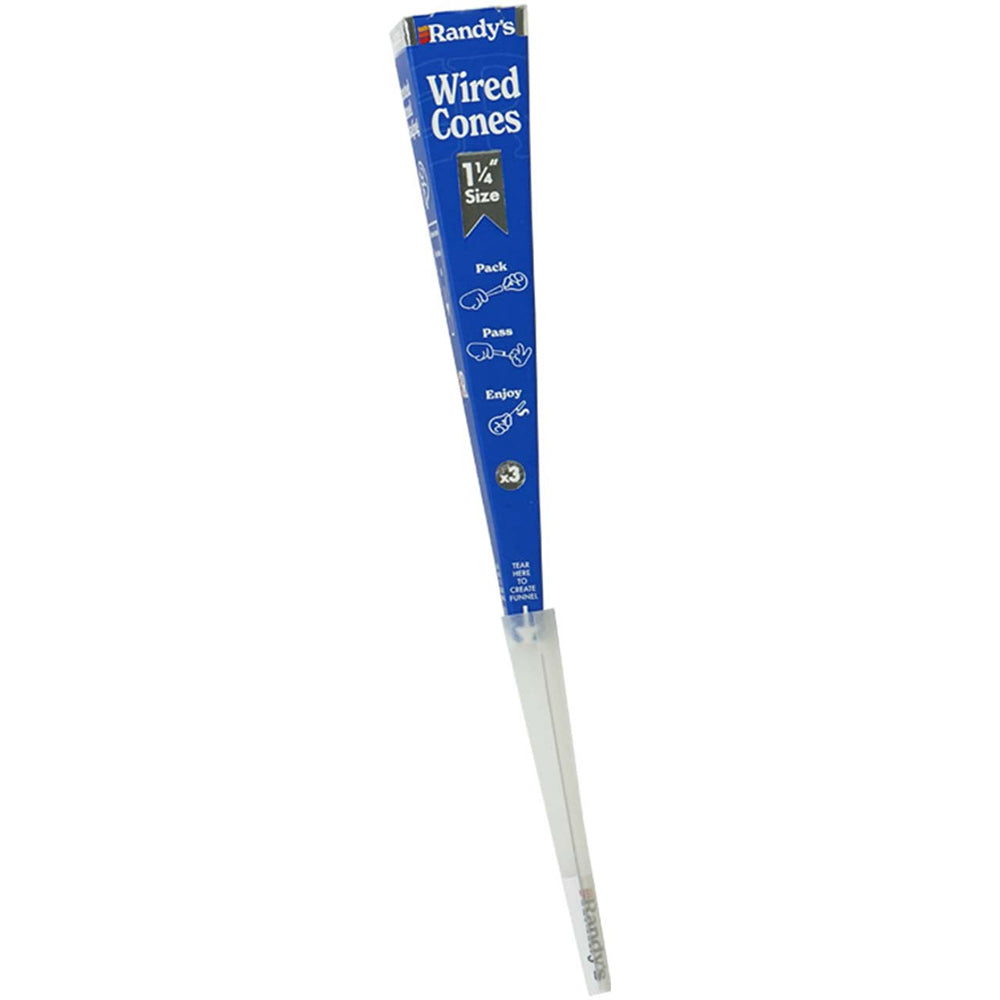 Randy's Wired Pre Rolled Cones 1 1/4" | 3 Pack