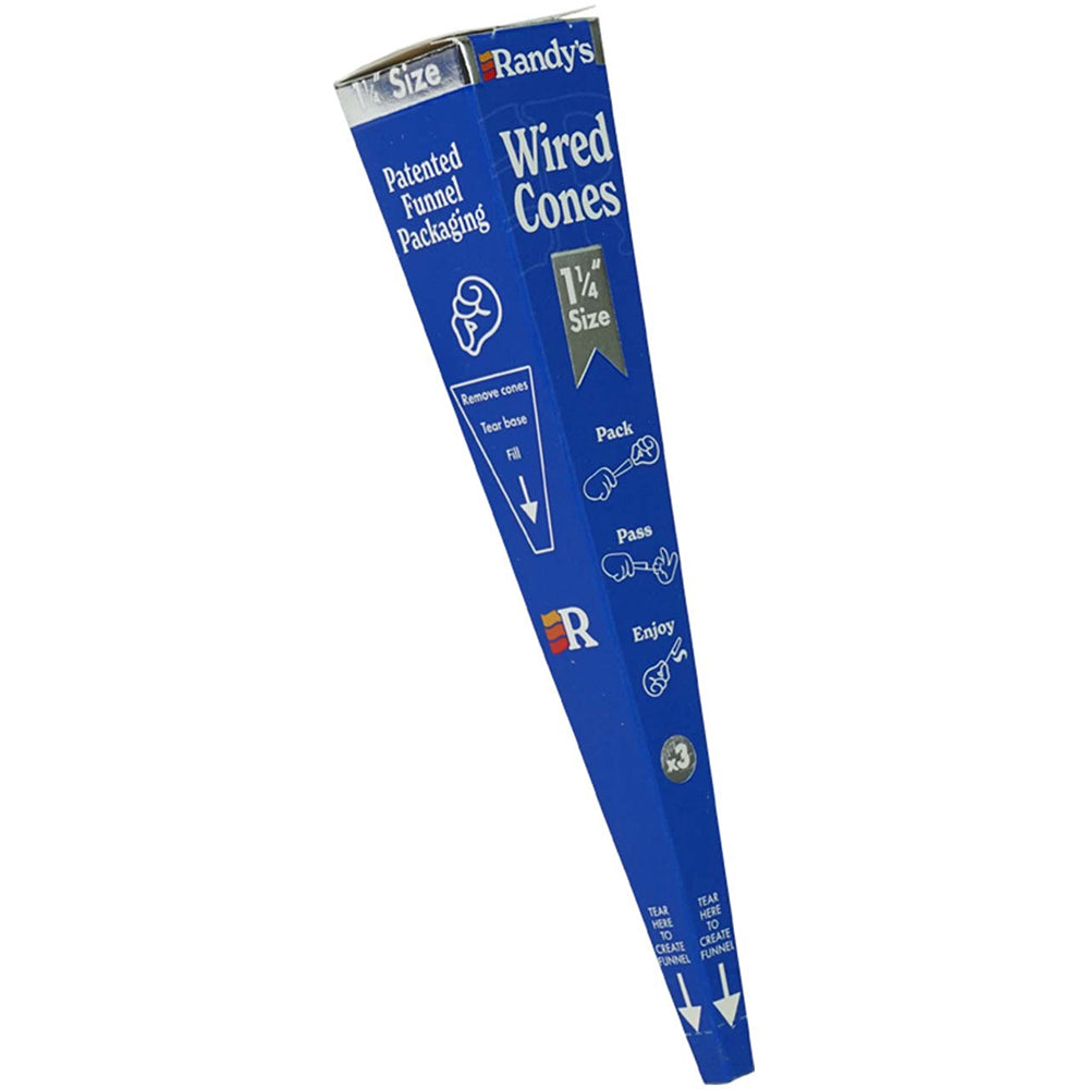 Randy's Wired Pre Rolled Cones 1 1/4" | 3 Pack