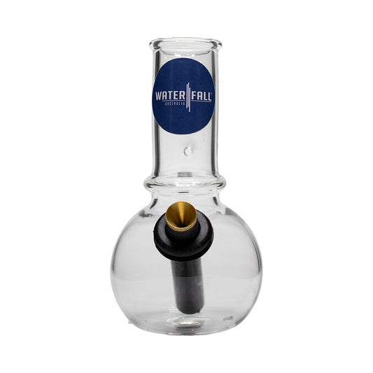 Big Pete Glass Bong by Waterfall