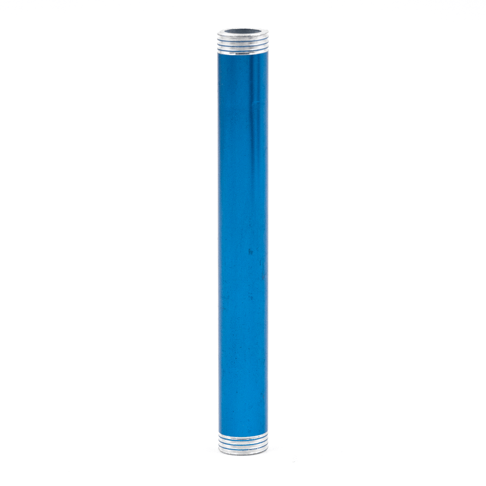 6cm COLOURED ANODISIED STEM DOUBLE THREAD The Bong Shop
