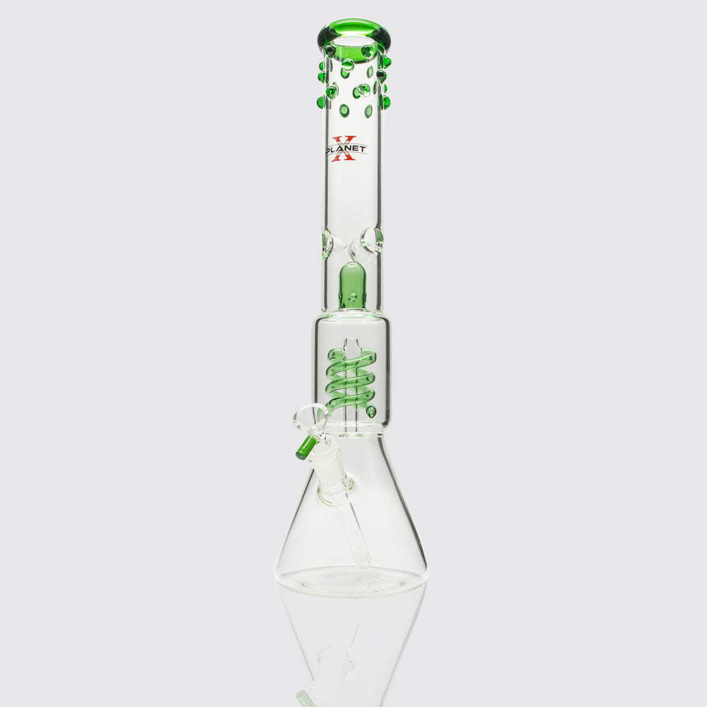 Nexus Glass Bong - Green Planet X