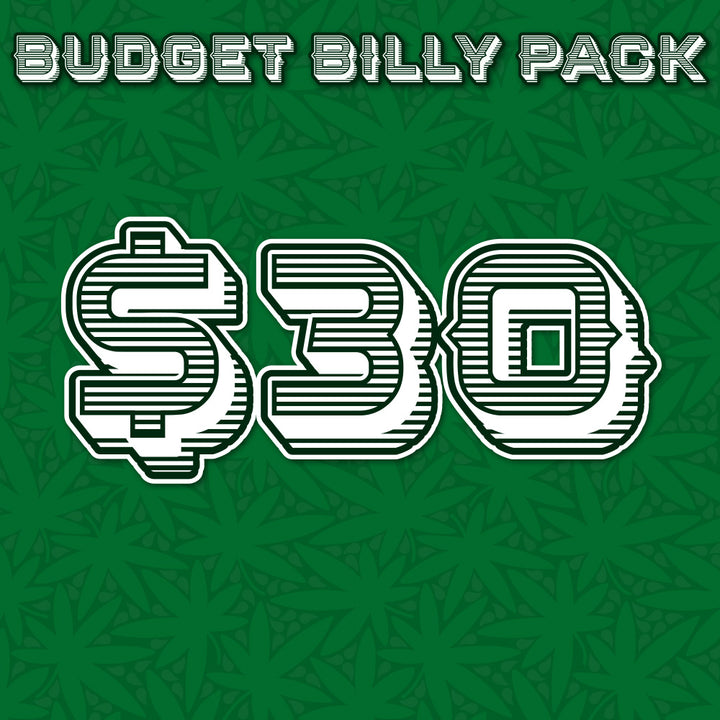 Budget Billy Pack The Bong Shop