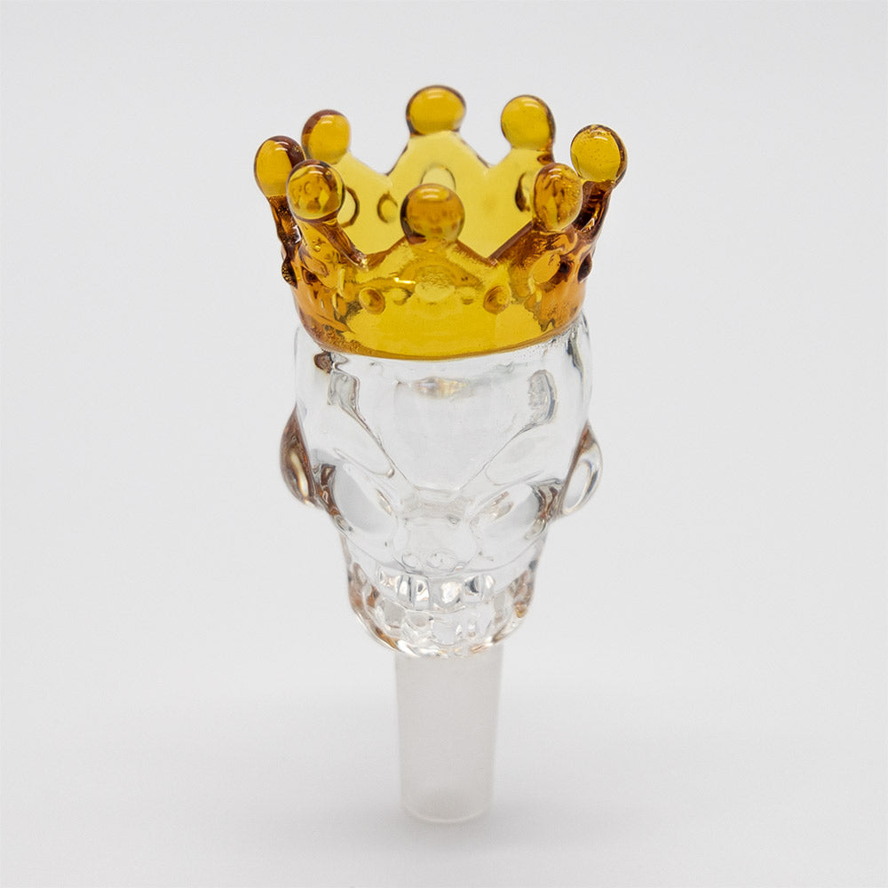 Crowned Skull Glass Cone The Bong Shop