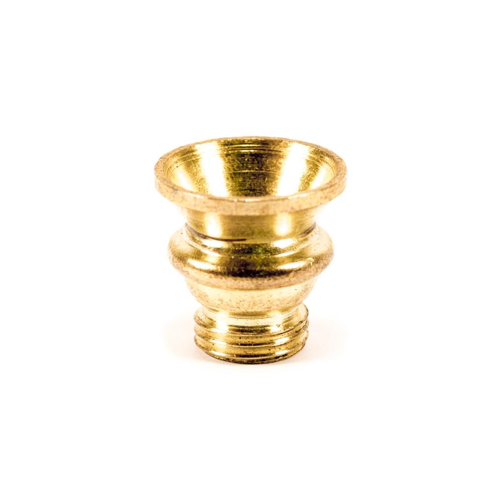 SMALL BRASS SCREW CONE The Bong Shop