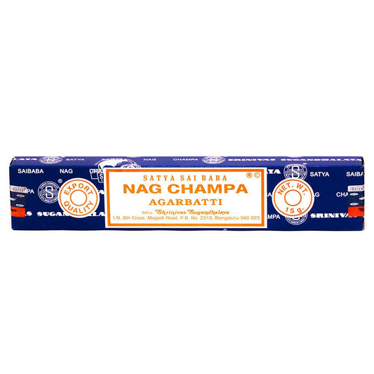 INCENSE - NAG CHAMPA WORLD FAMOUS 15G The Bong Shop