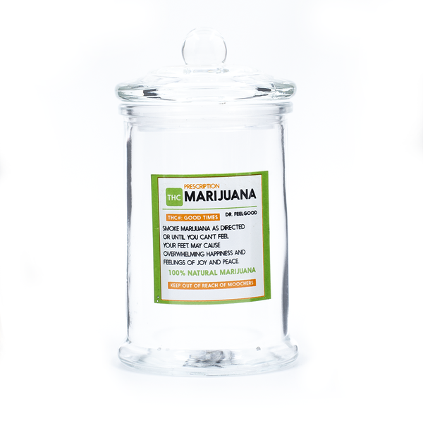 Badass Stash Jar - Prescription Marijuana (370ml) Badass